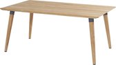 Hartman Sophie Studio Teak Tuintafel - L170 X B100 X H75 Cm - Tafelpoten Donkergrijs