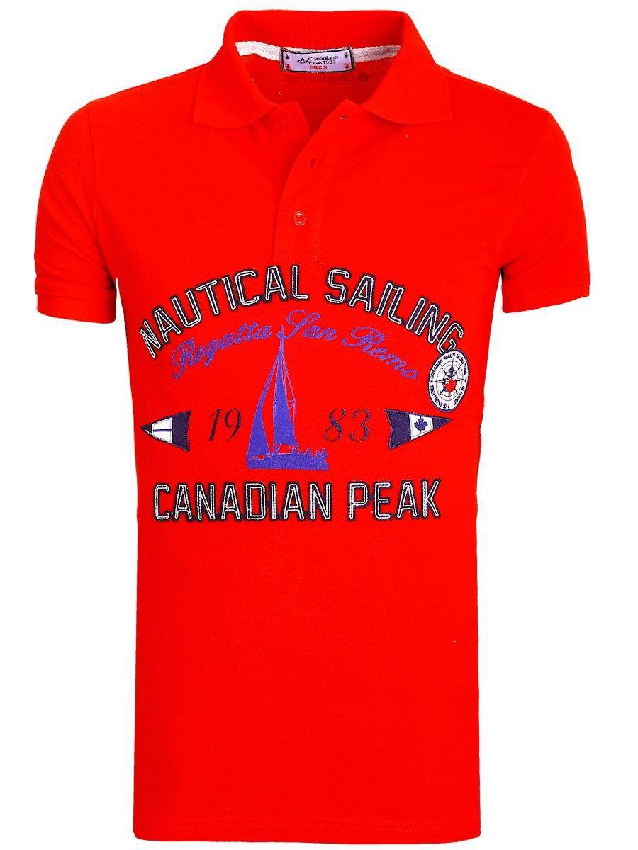 Canadian Peak Polo Kianni Rood - S