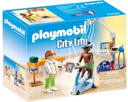 foto van PLAYMOBIL City Life Praktijk fysiotherapeut - 70195