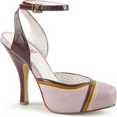 Pin Up Couture Pumps -40 Shoes- CUTIEPIE-01 US 10 Roze/Bruin