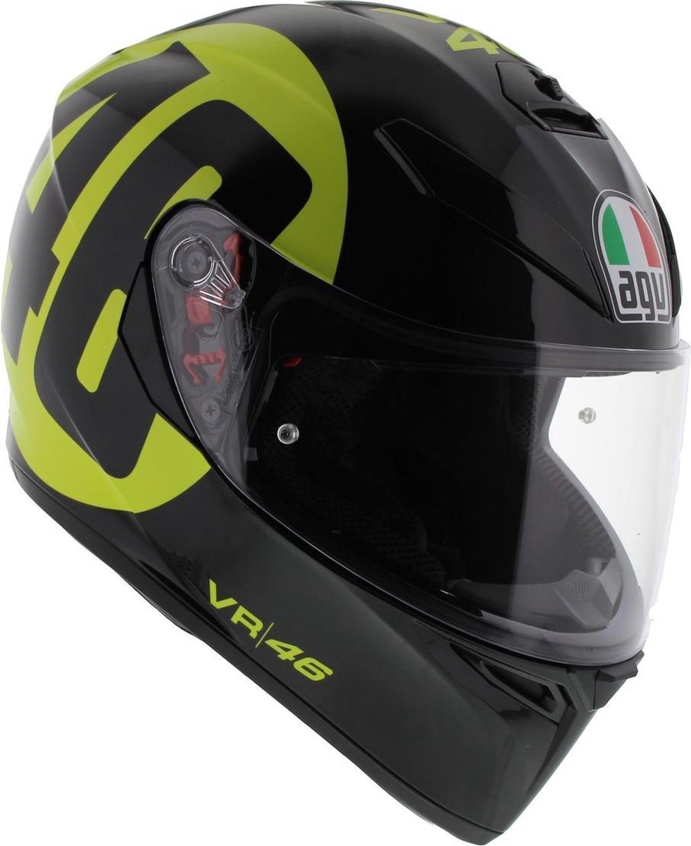 AGV K3 SV Motorhelm Bollo 46 Valentino Rossi zwart geel | bol.com