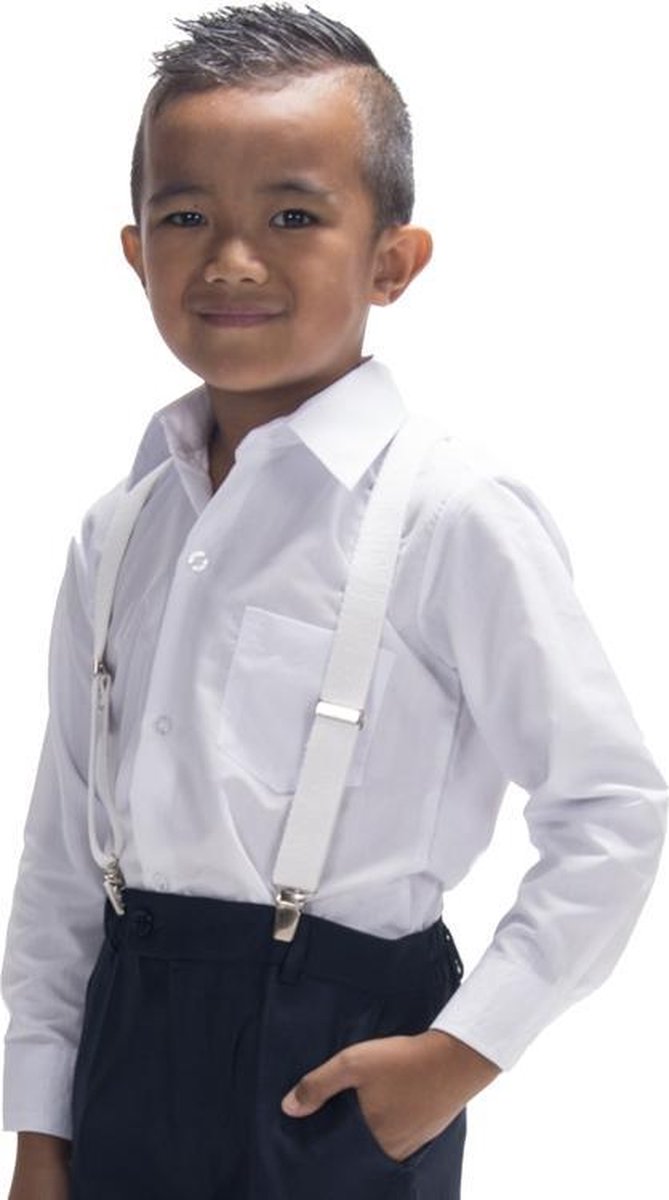 Kinderbretels wit