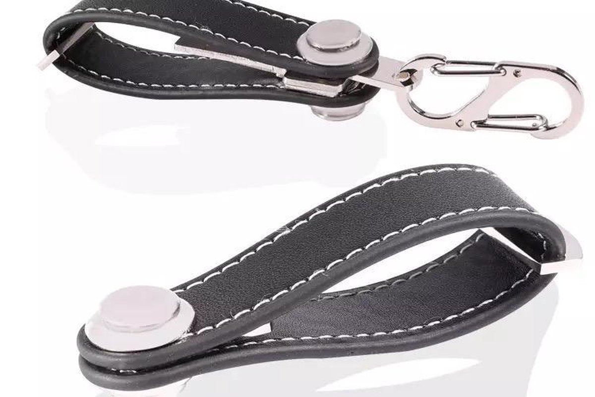 2 Pièces Porte-Clés de Voiture,Porte Clé de Voiture Universel pour Hommes  et Femmes,Porte Clef Avec Boucle de Ceinture Accessoires de Voiture (Noir  et Marron) : : Auto et Moto