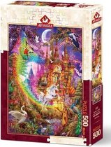 Rainbow Castle Puzzel 500 Stukjes