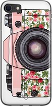 iPhone SE 2020 hoesje siliconen - Hippie camera | Apple iPhone SE (2020) case | TPU backcover transparant