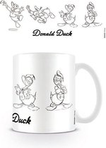Disney Donald Duck Sketch Mok