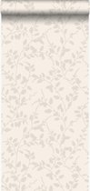 Origin behang bladeren beige - 345929 - 53 cm x 10,05 m