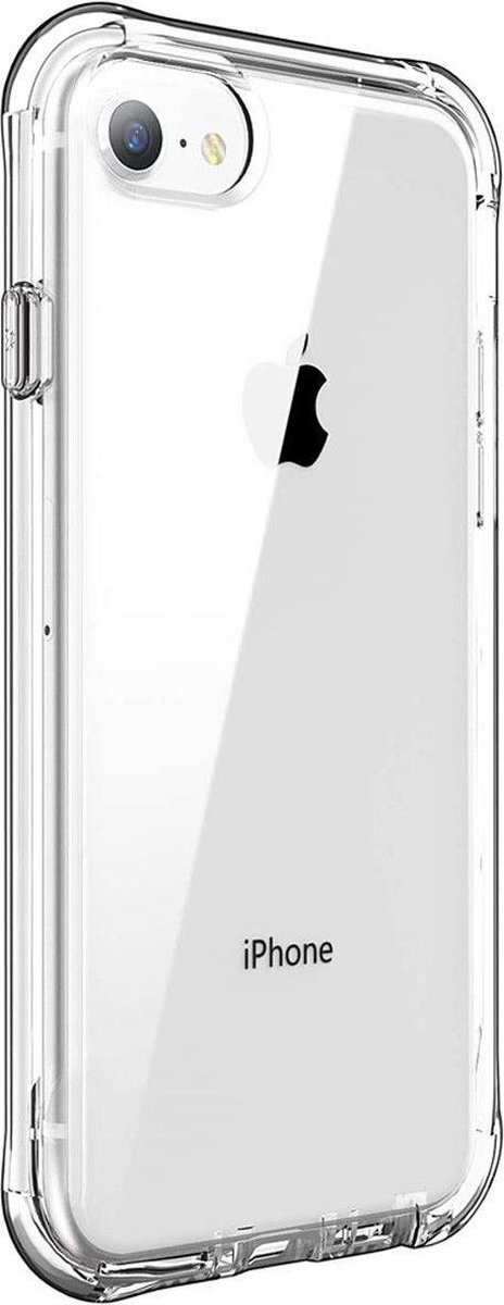 Hoesje Schokbestendig Dun TPU Transparant Geschikt voor Apple iPhone SE (2020/2022)