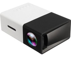 YG-300 Mini Beamer - 320 x 240 - USB - HDMI - Wit - Zwart - 50 lumen