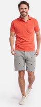 Shiwi Men polo jersey Slub solid - red - xl