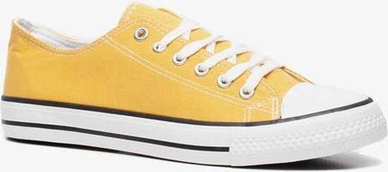 Canvas dames gympen - Geel - Maat 41 | bol.com
