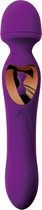 Lang Loys Wand Vibrator en inbrengbare Vibrator 2 In 1 - paars