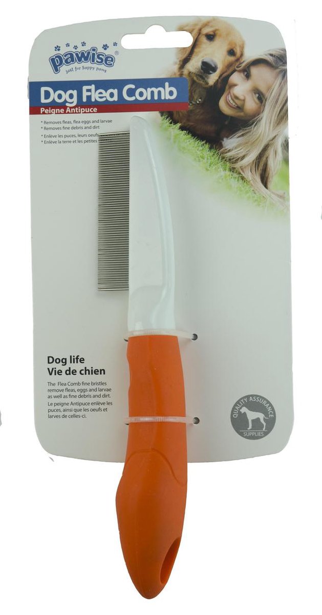 Pawise Dog Flea Comb Vlooien kam 21 cm - Vlooien en Teken