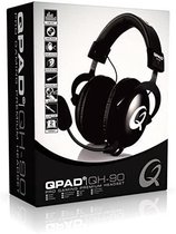 QPAD - QH-95 High End Stereo en 7.1 USB Gaming Headset, Gesloten Oor, Geluidsonderdrukking afneembare Microfoon, Multiplatform