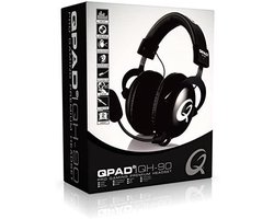 QPAD – QH-95 High End Stereo en 7.1 USB Gaming Headset, Gesloten Oor, Geluidsonderdrukking afneembare Microfoon, Multiplatform
