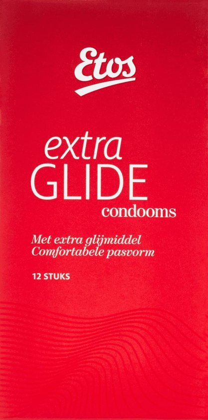 Etos Condooms - Extra Glijmiddel - 60 stuks (5 x 12 stuks) | bol.com