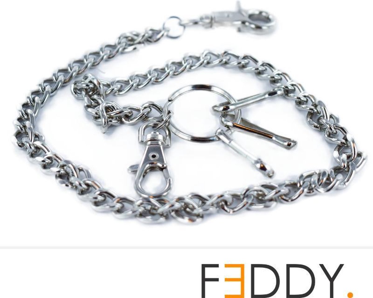 Heren Hip Hop Broekketting Jeans Mode Ketting Skelet Hoofd