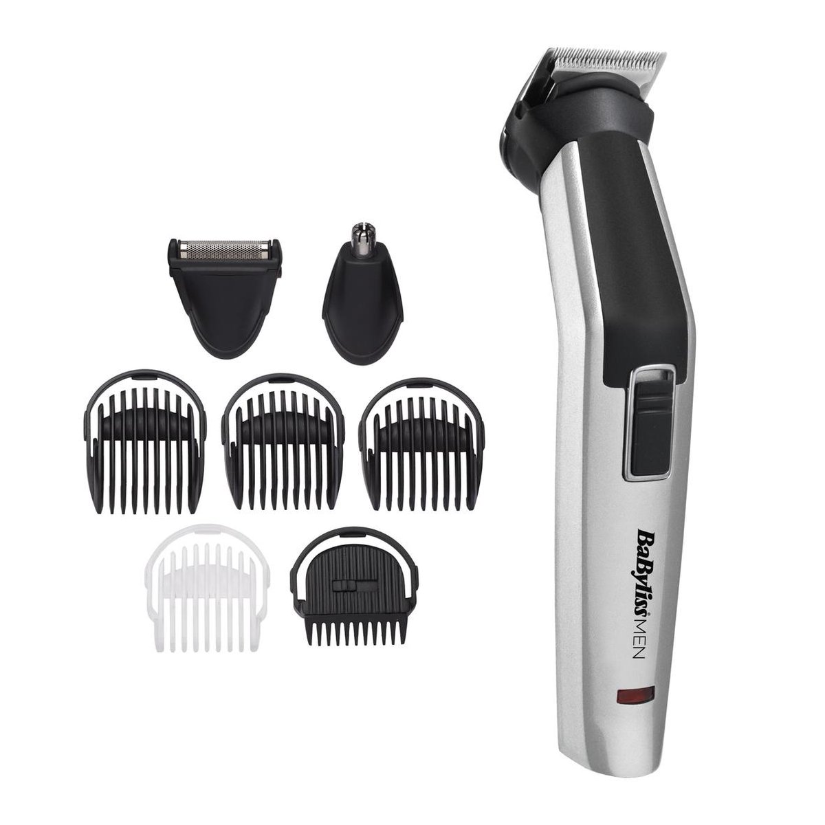 BaBylissMEN 8-in-1 Carbon Titanium MT726E - Trimmerset