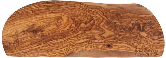 Bowls and Dishes Pure Olive Wood olijfhouten Borrelplank | Tapasplank | Serveerplank 55 t/m 60 cm | cadeautip!