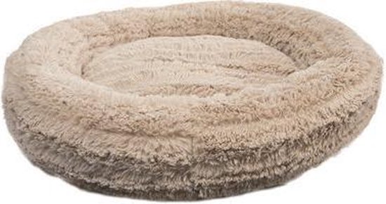 musicus Zachtmoedigheid Republiek Hugs hondenmand teddy donut beige 61x61x13 cm | bol.com