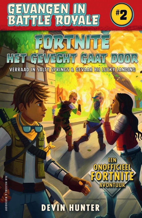 Gevangen in Battle Royale 2 - Fortnite - Het gevecht gaat do ... - cover