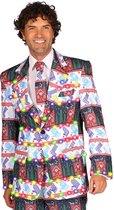 Herenjas Bjorn met led | Heren colbert met ledverlichting | Maat 54 | Zonder broek | Kerst
