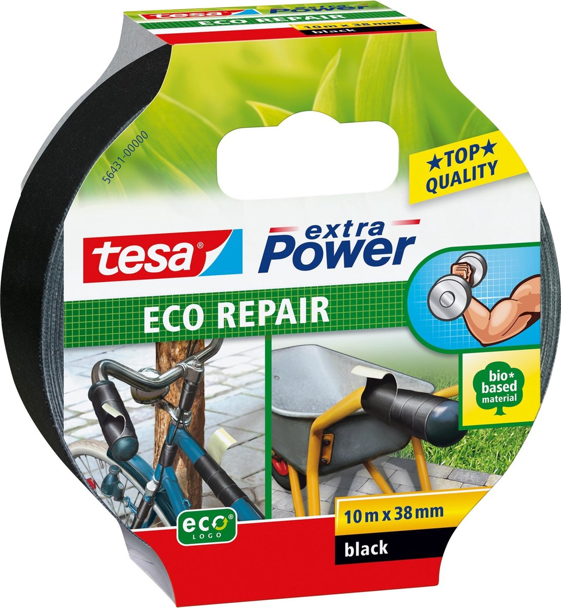 tesa ECO REPAIR 564310000000 Textieltape tesa extra Power Zwart (l x