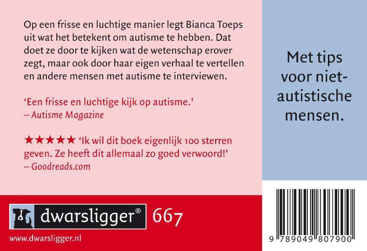 Maar je ziet er helemaal niet autistisch uit, Bianca Toeps 9789049807900 Boeken Maar je ziet er helemaal niet autistisch uit, Bianca Toeps 9789049807900 Boeken