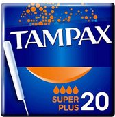 Super Plus tampon Tampax (20 uds)
