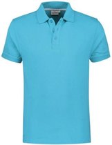 Santino Mojo Polo-shirt korte mouwen - Stretch - M - Lichtblauw