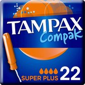 Super Plus tampon Compak Tampax (22 uds)