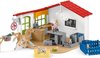 foto van Schleich Farm World - Dierenarts Praktijk en Huisdieren - Speelfigurenset - Kinderspeelgoed voor Jongens en Meisjes - vanaf 5 jaar - 27 Onderdelen