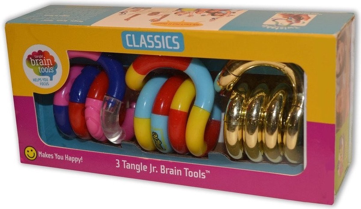 Tangle Fidget Toys Trio Pack - Sensory speelgoed voor de hand - Klassiek