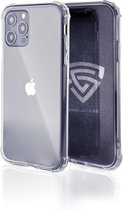 ShieldCase Perfect Bumper TPU hoesje geschikt voor Apple iPhone 12 / 12 Pro - transparant + glazen Screen Protector