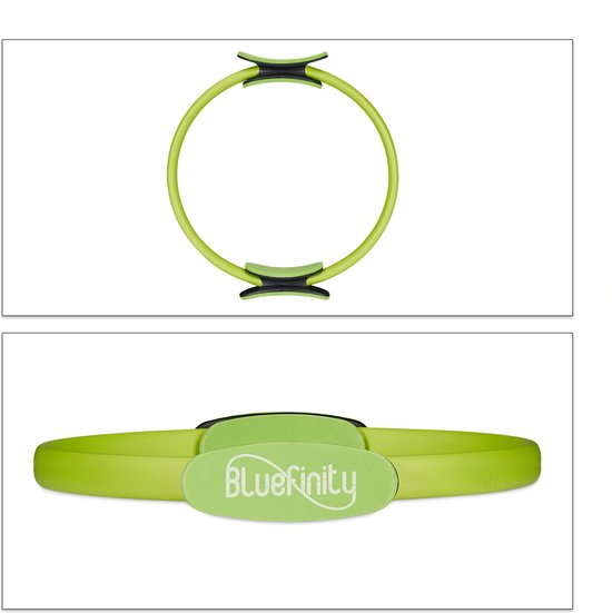 MAGIC SELECT Pilatesring voor training, yoga-ring met dubbele handgreep, pilatescirkel voor weerstand en flexibiliteit, magische banden voor benen en armen MAGIC SELECT Pilatesring voor training, yoga-ring met dubbele handgreep, pilatescirkel voor weerstand en flexibiliteit, magische banden voor benen en armen