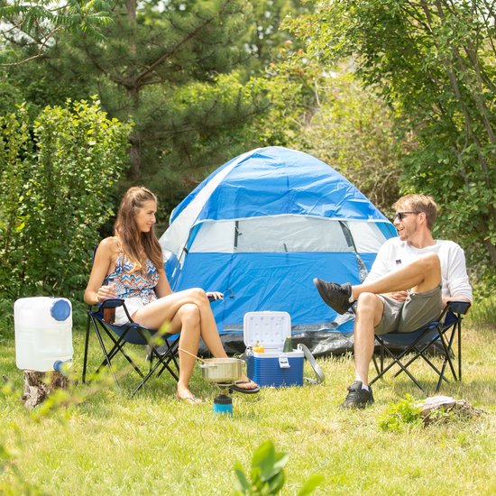 Relaxdays 10 l water jerrycan - kraantje - voor drinkwater - BPA-vrij - camping - auto - wit van Relaxdays — afbeelding 2