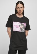 Urban Classics Dames Tshirt -M- Girls Win Zwart