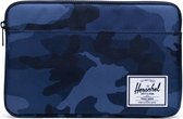 Herschel Anchor Laptophoes 12" inch Macbook- Peacoat Camo | - Sleeve / Case / Hoes - Fleece Voering - Verstevigd Exterieur - Licht - Compact  - Camouflage