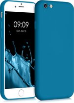 kwmobile telefoonhoesje geschikt voor Apple iPhone 6 / 6S - Hoesje voor smartphone - Back cover in Caribisch blauw
