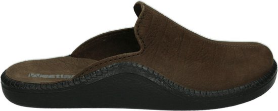 Westland -Heren -  bruin - pantoffels & slippers - maat 40