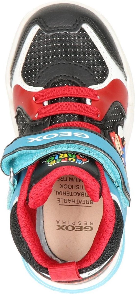 Geox Grayjay Super Mario sneakers zwart - Maat 30 | bol
