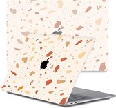Lunso - cover hoes - MacBook Air 13 inch (2018-2019) - Terrazo