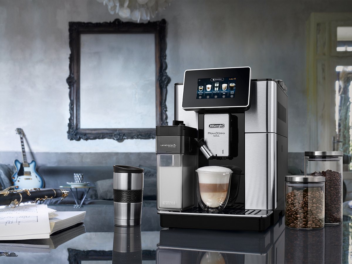 De'Longhi PrimaDonna soul - Espresso apparaat - 4.3"display APP - LatteCreama system thumbnail 6