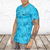 heren shirt blauw -Violento-XXL-t-shirts heren