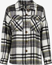 TwoDay geruite dames blouse - Zwart - Maat S