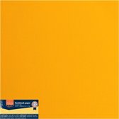 Florence Karton - Apricot - 305x305mm - Ruwe textuur - 216g