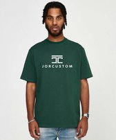 JORCUSTOM Trademark Loose Fit T-Shirt - Green - Volwassenen - Maat S