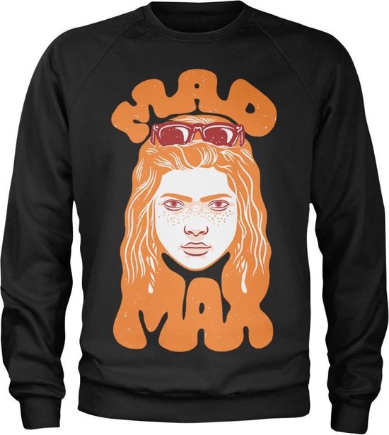 Stranger Things Sweater/trui Mad Max Zwart