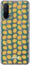 6F hoesje - geschikt voor OnePlus Nord CE 5G -  Transparant TPU Case - Lemons #ffffff