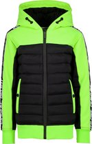 Vingino jongens winterjas Tisonis Neon Yellow